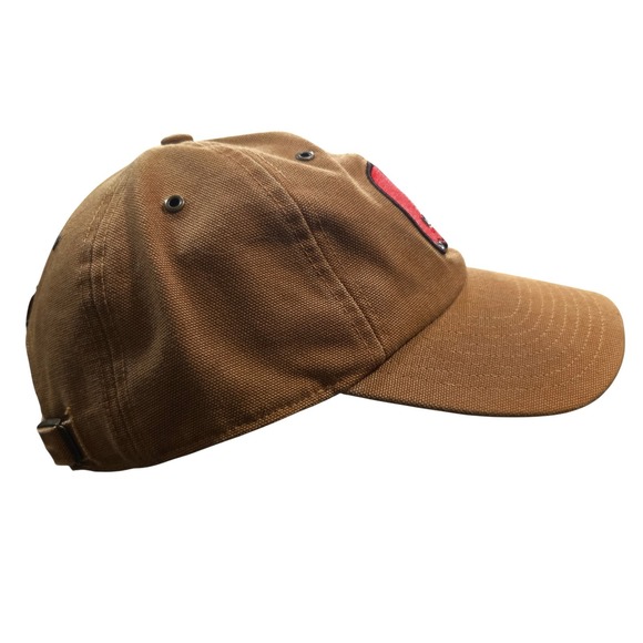 Cleveland‎ Browns Carhartt x '47 Hitch Adjustable Strapback Hat NFL Men's Cap - Picture 5 of 8